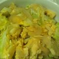 ちろのおやつ's cooksnap of when they made 春キャベツの卵とじ.