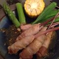 リエゴン's cooksnap of when they made 谷中生姜の豚バラと大葉巻き.