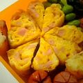 かけい飯's cooksnap of when they made ♡冷えて美味しい魚肉ソーセージ玉子焼き♡.