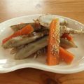 まんまるらあて's cooksnap of when they made かみしめる味☆たたき人参＆ゴボウ☆.