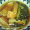ミルクスイッチ's cooksnap of when they made 小松菜とひら天の煮物.
