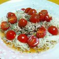 はとぽっぽ7's cooksnap of when they made 1人ランチに簡単☆トマトそうめん.