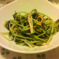 ちゃことゆうな's cooksnap of when they made 豆苗とカニカマのもずく酢.