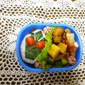 へなみっこ's cooksnap of when they made 簡単♪仮面ライダーフォーゼおにぎり.