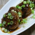 **おーちゃん**'s cooksnap of when they made イワシの照り焼きハンバーグ.