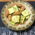 かわうそごはん's cooksnap of when they made ズッキーニとウィンナーの粒マスタード炒め.
