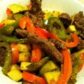 Shumimo's cooksnap of when they made 牛肉とアボカドのハニーマスタード炒め.