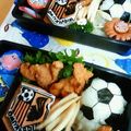 てるてるゆず♡'s cooksnap of when they made キッズ♪サッカーワンプレートディッシュ♪.
