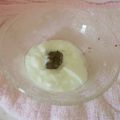 dorafan's cooksnap of when they made 餡入れヨーグルト【混ぜるだけ簡単】.