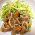 シュンの嫁's cooksnap of when they made いんげん豆と人参の豚肉巻き.