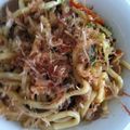 masho00's cooksnap of when they made 焼うどん.