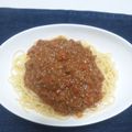 sa☆kitchen's cooksnap of when they made 簡単！お手軽！ミートソース♪.