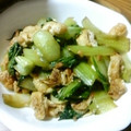 ゆうあっとにぱ's cooksnap of when they made 青梗菜と薄揚げ炒め.