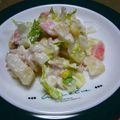 かずさか's cooksnap of when they made ツナとレタスの✰鮮やか✰ポテトサラダ.