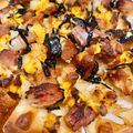 けちのしん's cooksnap of when they made ＊豚の角煮リメイクPizza＊.