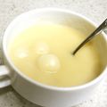 パステルズ's cooksnap of when they made さつまいもとココナッツで✿白玉しるこ.