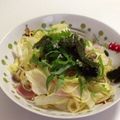 U♪SA's cooksnap of when they made 和風きのこパスタ(o^－^o).