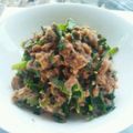 もちゃたろう's cooksnap of when they made 簡単！ニラとサバ缶のさっぱり和え.