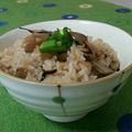 Kaoruʕ•ᴥ•ʔ's cooksnap of when they made ■舞茸の炊き込みご飯■.