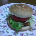 dotayasu's cooksnap of when they made ♡余ったハンバーグで、簡単ハンバーガー♡.