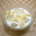 kemeta's cooksnap of when they made アロエ＆りんご　ハニーヨーグルト.