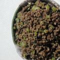 yashamai's cooksnap of when they made 大根の葉のひき肉おかか炒め.