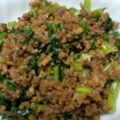 hahishi's cooksnap of when they made カブの葉っぱで常備菜.
