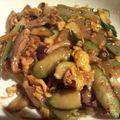runmaru710's cooksnap of when they made 中華屋さんの定食☆キュウリの入った炒め物.