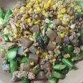 みい太母ちゃん's cooksnap of when they made ご飯に盛って☆簡単ひき肉＆こんにゃく炒め.