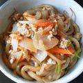 tomoyuppi's cooksnap of when they made ウスターソースの焼きうどん.