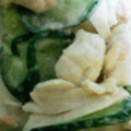 kiyu_9's cooksnap of when they made 蒸し鶏の梅マヨ和え.