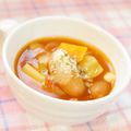 ななクレープ's cooksnap of when they made トマト缶で☆ミネストローネ風野菜スープ.
