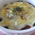 ポテチ娘's cooksnap of when they made ☆あまったミートソースＤＥドリア☆.