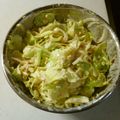 きむらぶー's cooksnap of when they made レタスと新玉ねぎのチーズマヨサラダ.