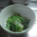 megu238's cooksnap of when they made チンゲン菜お浸し 簡単ﾚｼﾋﾟ.