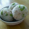 mario大好き's cooksnap of when they made リメイク☆枝豆のおにぎり.
