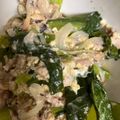 手抜きクック's cooksnap of when they made パッとすぐ出来る！サバ缶と小松菜の卵炒め.