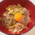 こうちゃん19's cooksnap of when they made すき焼き丼.