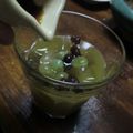 komamagokko's cooksnap of when they made アガーで緑茶ゼリー.