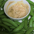 komamagokko's cooksnap of when they made スナップエンドウのゴママヨネーズ和え.