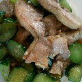 teruasa's cooksnap of when they made 鶏もも肉ときゅうりの塩こうじ炒め.