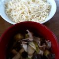 keiyuriho's cooksnap of when they made ☆熱々つけ汁no冷や麦☆.