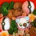 ｋｉｒａｋｉｒａ５'s cooksnap of when they made ＊ポケモンキャラ弁＊〜ミジュマル〜.