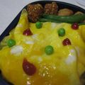 あみごっち's cooksnap of when they made お弁当に　水玉オムライス.