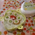 さとっち★'s cooksnap of when they made ★キャラ弁に!!!お花おにぎり★.
