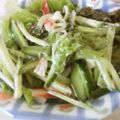 dorafan's cooksnap of when they made きゅうりとカニかまのサラダ.