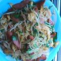 ヤアマアコ's cooksnap of when they made ウインナーdeそうめんちゃんぷる☆.