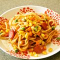ちべターリー's cooksnap of when they made ひとりで食べれるもん！お子様焼きうどん♪.
