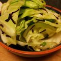 うがひ's cooksnap of when they made ビールにもワインにも合う☆塩昆布きゃべつ.