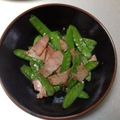 ぽんけママ's cooksnap of when they made 絹さやパリパリ.